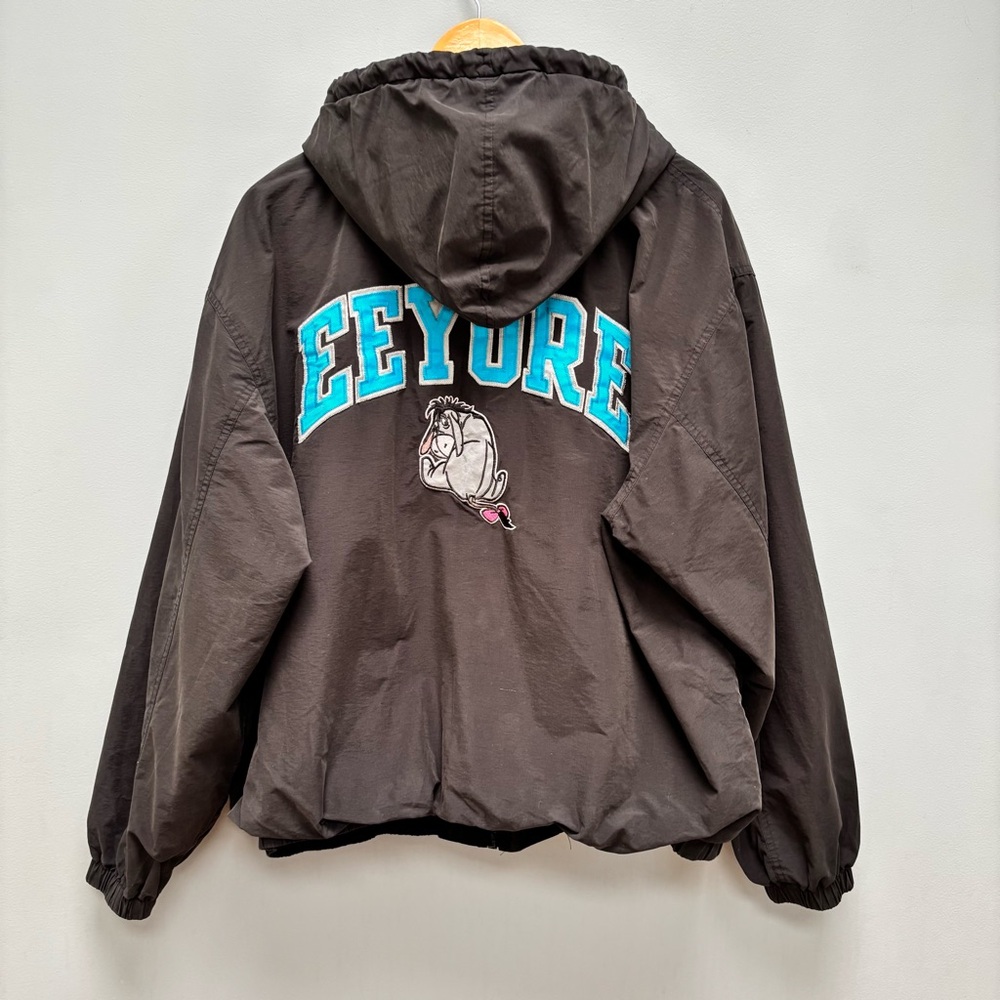 Vintage Disney Eeyore Winnie The Pooh Black Jacket XL Unisex
